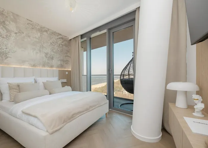 Lägenhet Wave - Sea View Resort&spa E11112 Miedzyzdroje